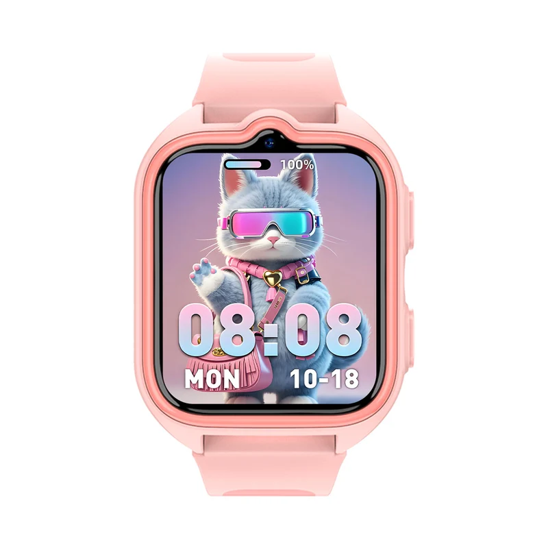 Blackview Z30 – Montre Connectée Enfants 4G avec GPS + Appels Vidéo – Écran 1,75" + Lampe Torche LED – Positionnement IA + Wi-Fi + LBS