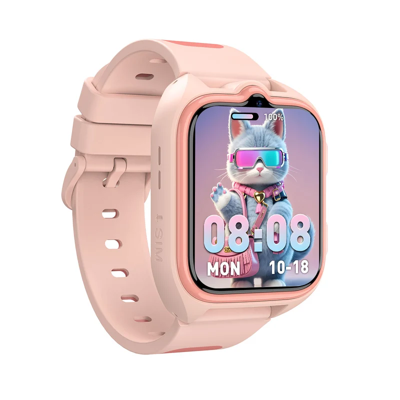 Blackview Z30 – Montre Connectée Enfants 4G avec GPS + Appels Vidéo – Écran 1,75" + Lampe Torche LED – Positionnement IA + Wi-Fi + LBS