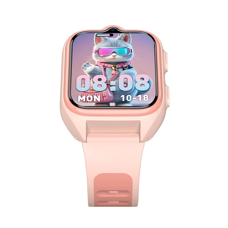 Blackview Z30 – Montre Connectée Enfants 4G avec GPS + Appels Vidéo – Écran 1,75" + Lampe Torche LED – Positionnement IA + Wi-Fi + LBS