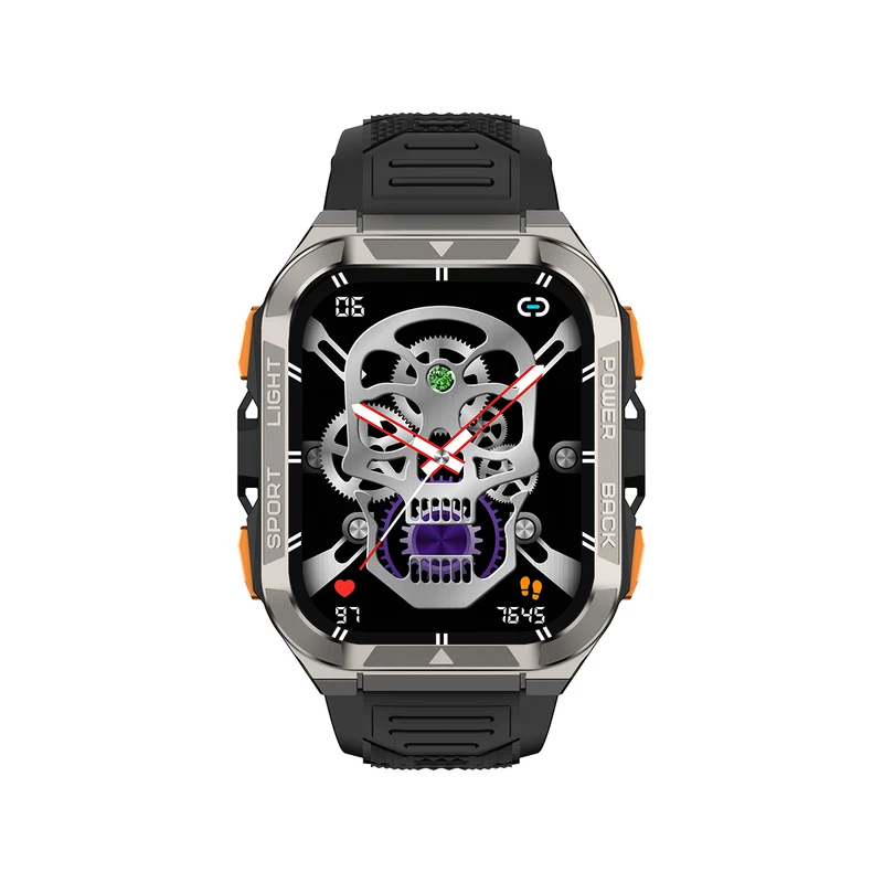 Blackview W80 Pro – Montre Connectée GPS Outdoor – Écran 1,91" – Batterie 900 mAh – Lampe Torche LED Intégrée