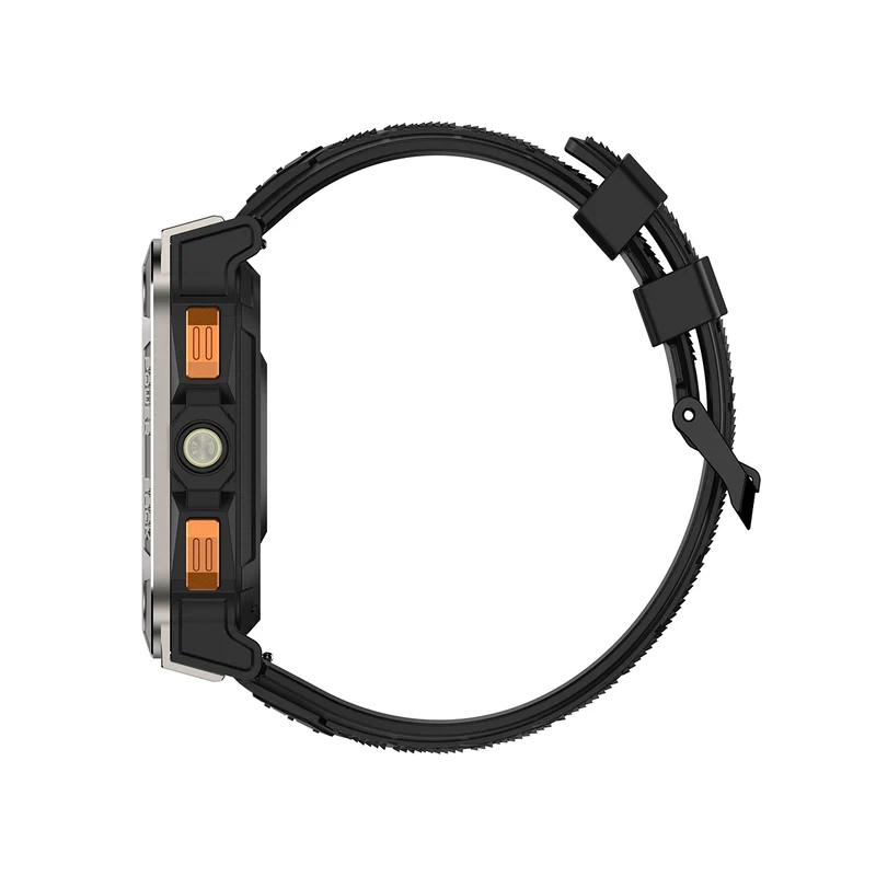 Blackview W80 Pro – Montre Connectée GPS Outdoor – Écran 1,91" – Batterie 900 mAh – Lampe Torche LED Intégrée