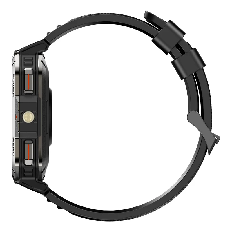 Blackview W70 Pro – Montre Connectée Outdoor avec Lampe Torche LED – Écran 2,01" – Batterie 900 mAh
