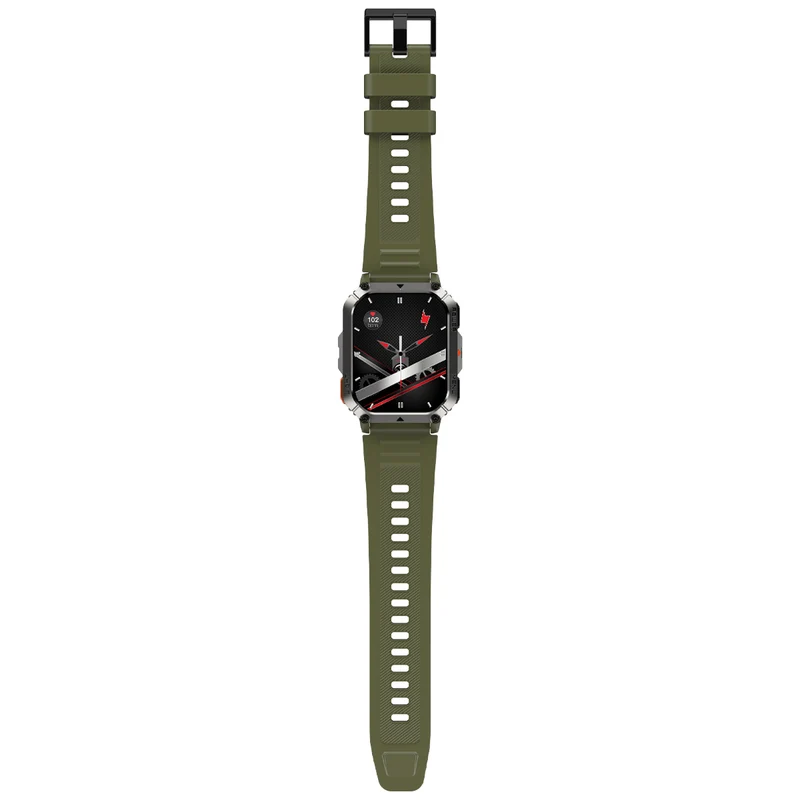 Blackview W70 Pro – Montre Connectée Outdoor avec Lampe Torche LED – Écran 2,01" – Batterie 900 mAh