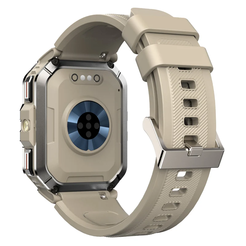 Blackview W70 Pro – Montre Connectée Outdoor avec Lampe Torche LED – Écran 2,01" – Batterie 900 mAh