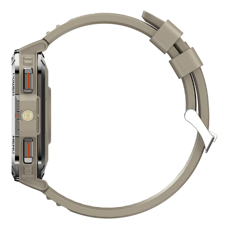 Blackview W70 Pro – Montre Connectée Outdoor avec Lampe Torche LED – Écran 2,01" – Batterie 900 mAh
