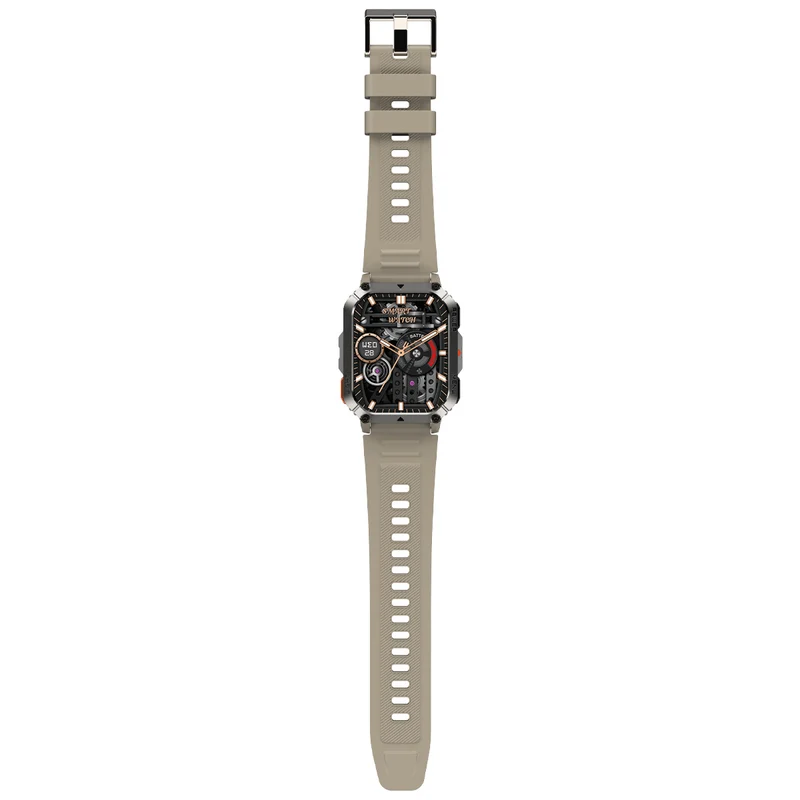 Blackview W70 Pro – Montre Connectée Outdoor avec Lampe Torche LED – Écran 2,01" – Batterie 900 mAh