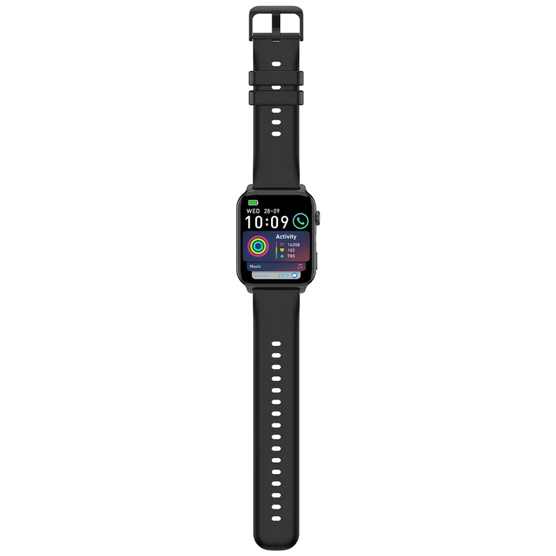 Blackview R30 Max – Montre Connectée Fitness avec Lampe Torche LED – Écran 1,91"