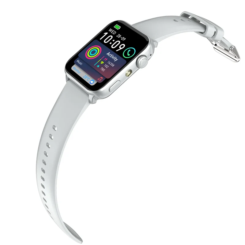 Blackview R30 Max – Montre Connectée Fitness avec Lampe Torche LED – Écran 1,91"