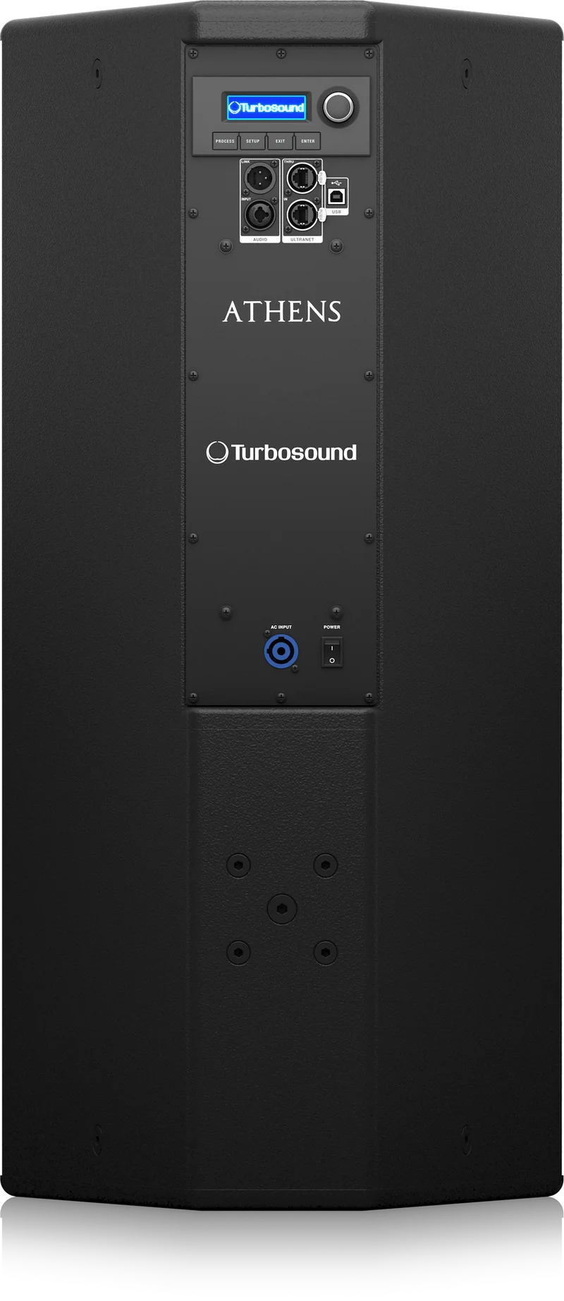 Turbosound TCS122/64-AN Arrayable 2500 Watt 2 Way 12" Loudspeaker with Dendritic Waveguide, Klark Teknik DSP Technology and ULTRANET Networking - DEMO