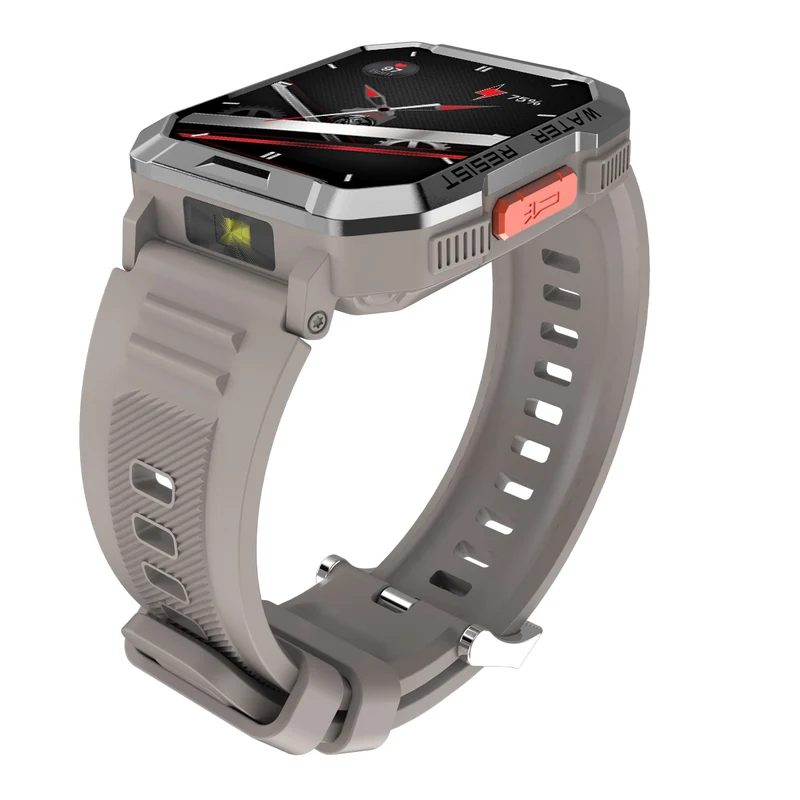 Blackview W60 – Montre Connectée Outdoor avec Boussole – Écran 2,01" – Lampe Torche LED – Batterie 900 mAh