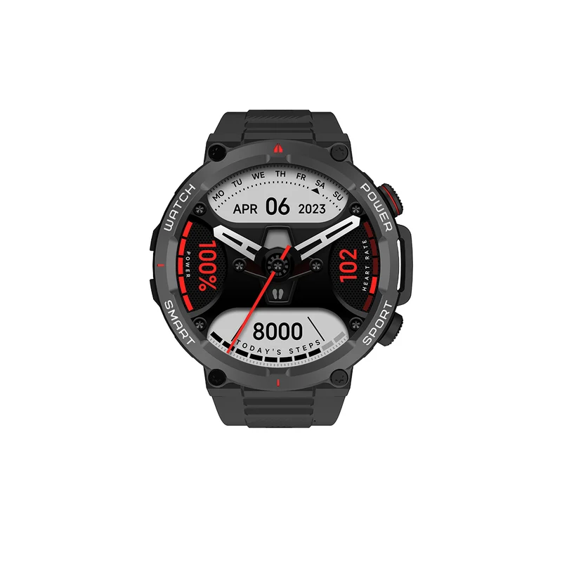 Blackview W50 – Montre Connectée Sport et Fitness – Élégante et Étanchéité 10 mètres
