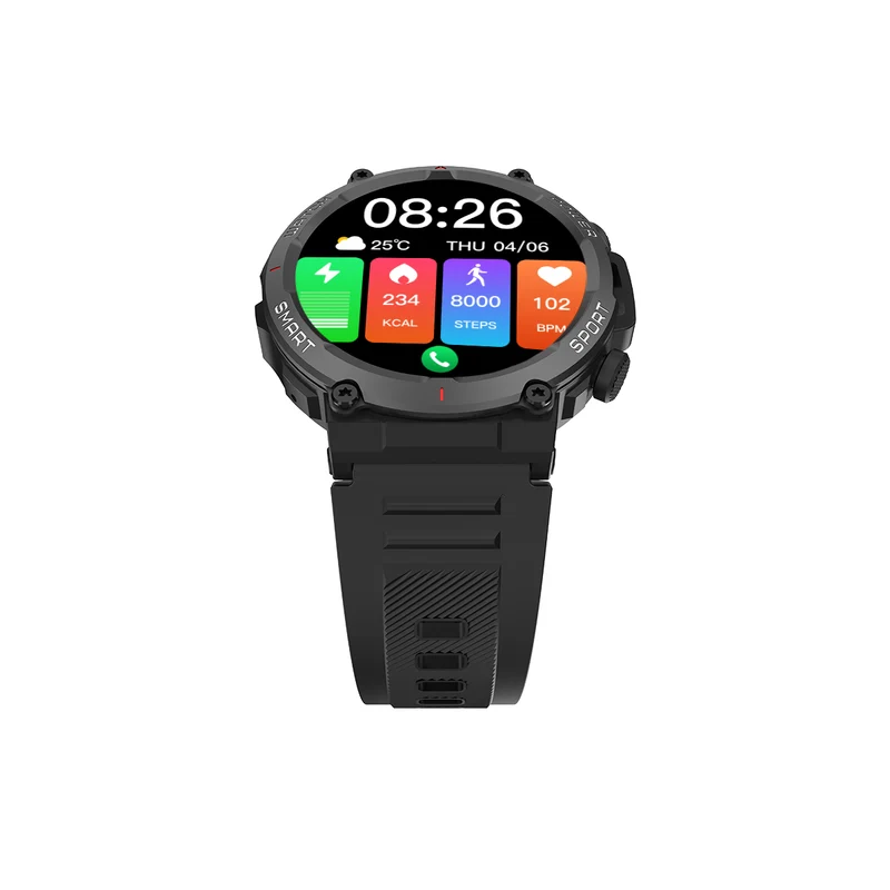 Blackview W50 – Montre Connectée Sport et Fitness – Élégante et Étanchéité 10 mètres