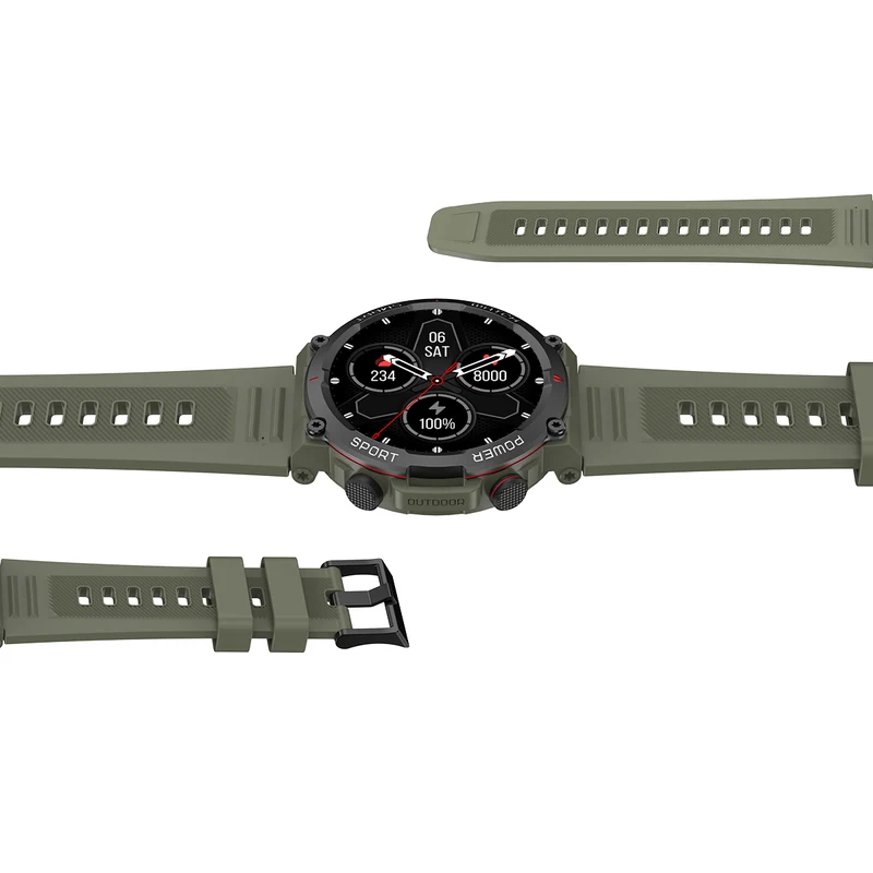 Blackview W50 – Montre Connectée Sport et Fitness – Élégante et Étanchéité 10 mètres