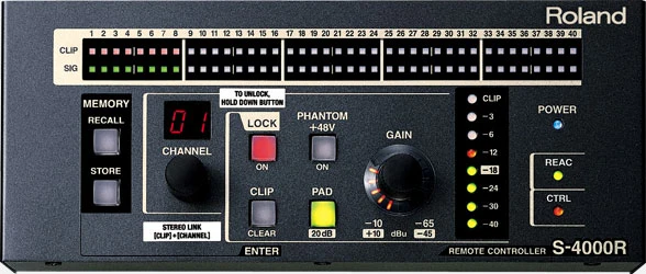 Roland S-4000R Digital Snake Remote Controller - USED