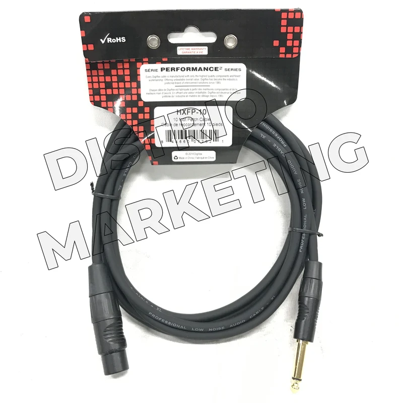 Digiflex 10ft. Performance Series HXFP-10 Patch Cable