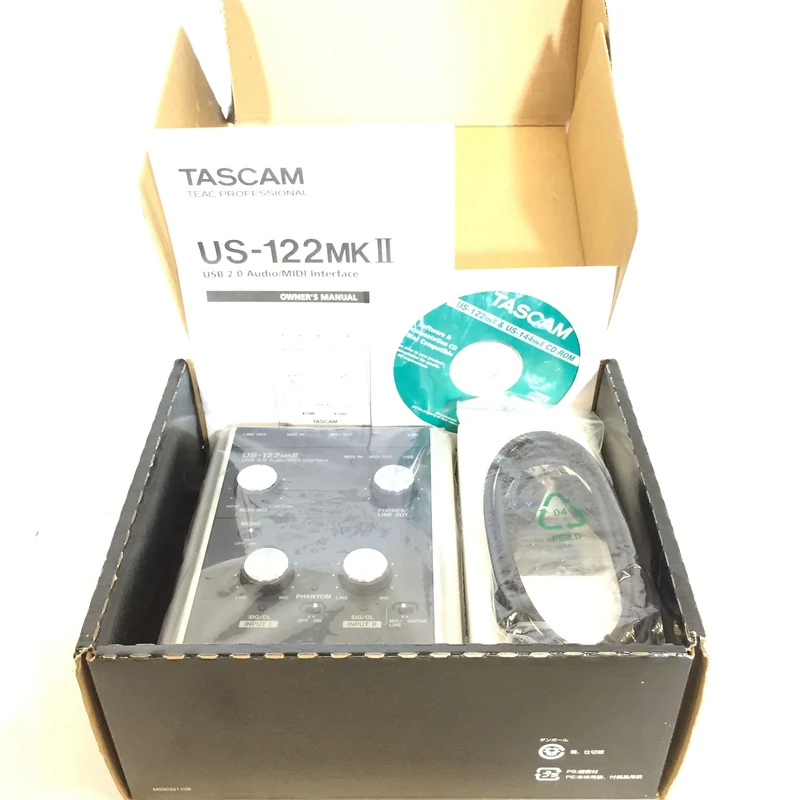 Tascam US122MKII USB Audio/Midi Interface #2625 - USED