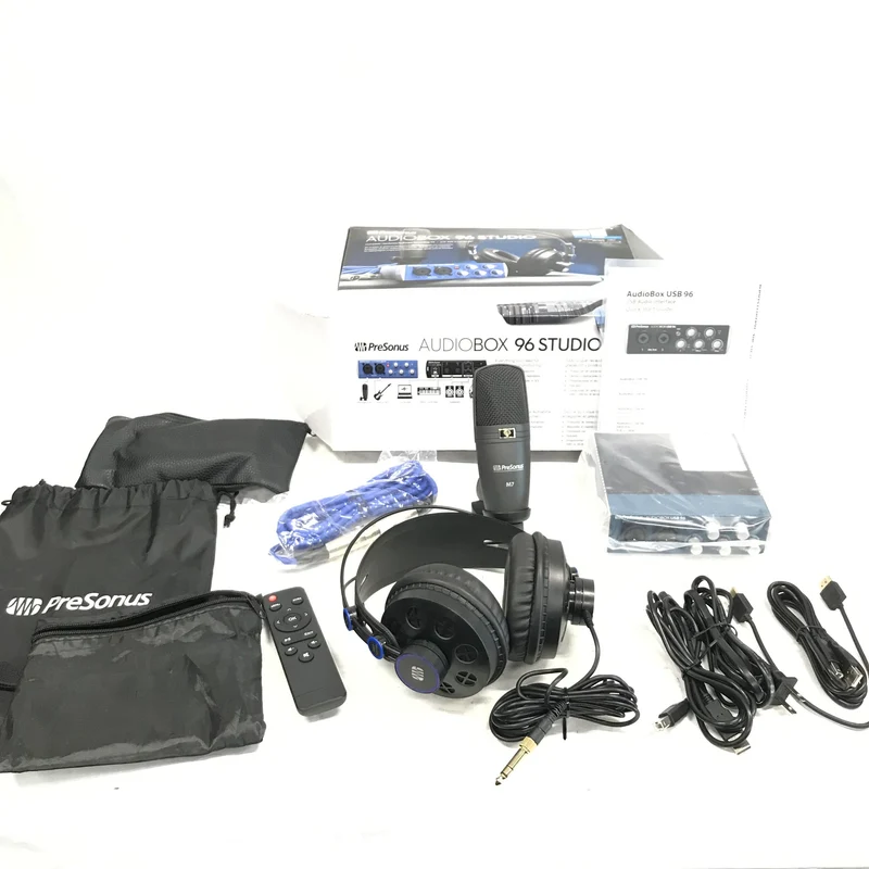 PreSonus AUDIOBOX96-USB-STUDIO Studio Recording Package #2665 - DEMO