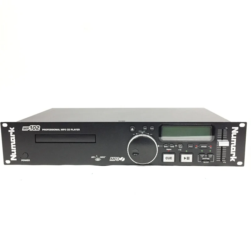 Numark MP102 Rack Mountable Single CD Player with CD and MP3 CD Support #2641 - USED