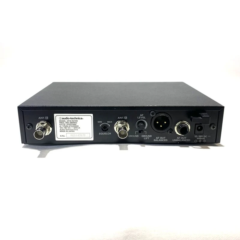 Audio-Technica ATW-R2100 Wireless Receiver 655-680MHz #2199 - DEMO