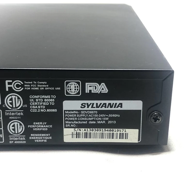 Sylvania SDVD6670 HDMI DVD Player with USB Port #2309 - DEMO