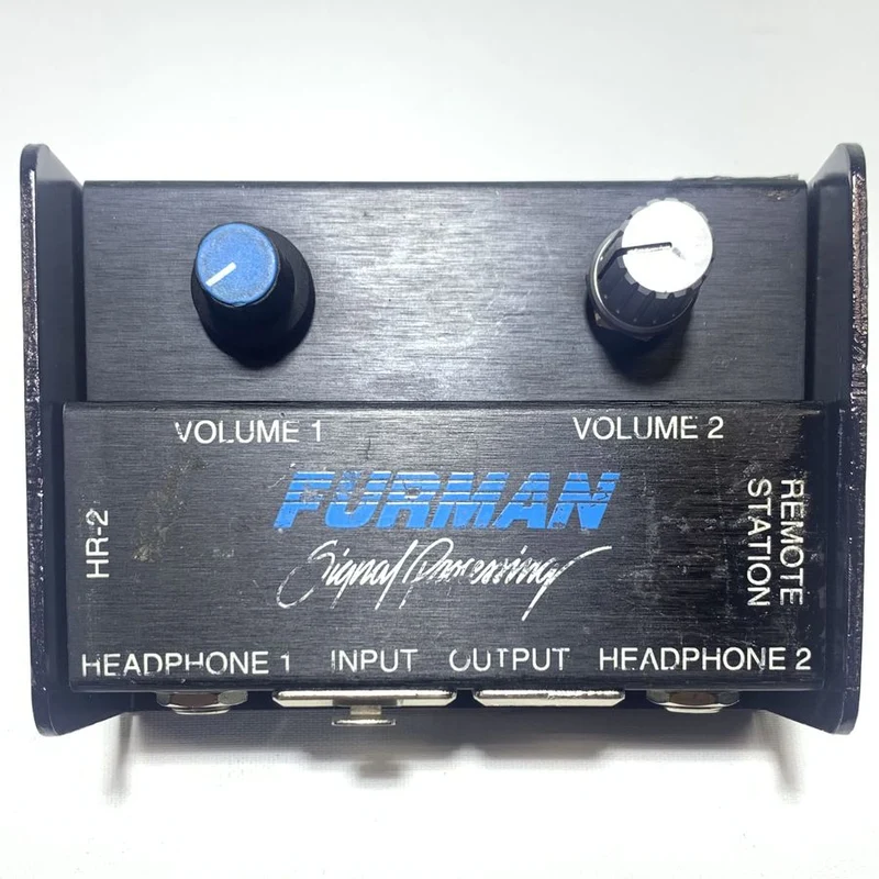 Furman HR-2 Remote Headphone Station for use w/ HA-6A or SP-20A Amplifiers #2112 - USED
