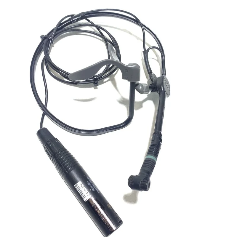 AKG C410 Headset Type Miniature Condenser Microphone w/ Phantom Power Module Adapter #2035 - USED