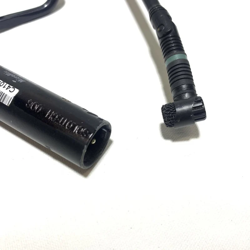 AKG C410 Headset Type Miniature Condenser Microphone w/ Phantom Power Module Adapter #2035 - USED