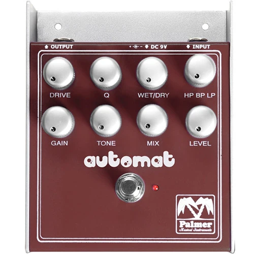 Palmer PEAUTO Auto Wah-Wah and Distortion Effects Pedal for Guitars