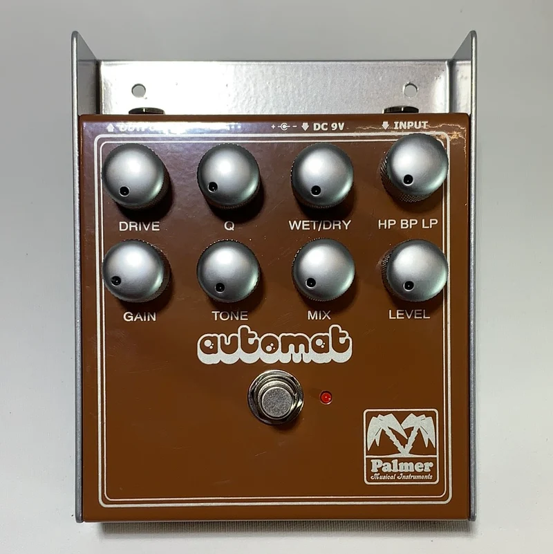 Palmer PEAUTO Auto Wah-Wah and Distortion Effects Pedal for Guitars