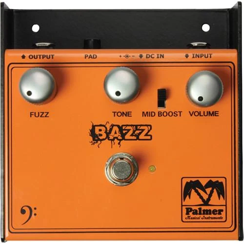 Palmer PEBAZ "The Bazz" Fuzz Effect Pedal for Bass Guitars