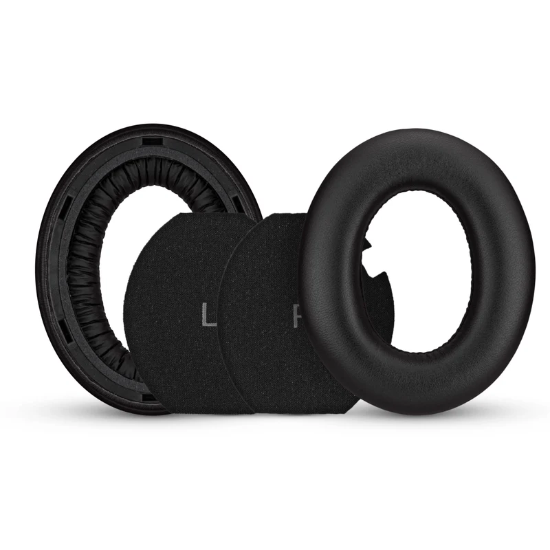 Coussinets de rechange pour casque Sennheiser Momentum 4 - Cuir véritable souple et mousse à mémoire de forme pour un confort optimal