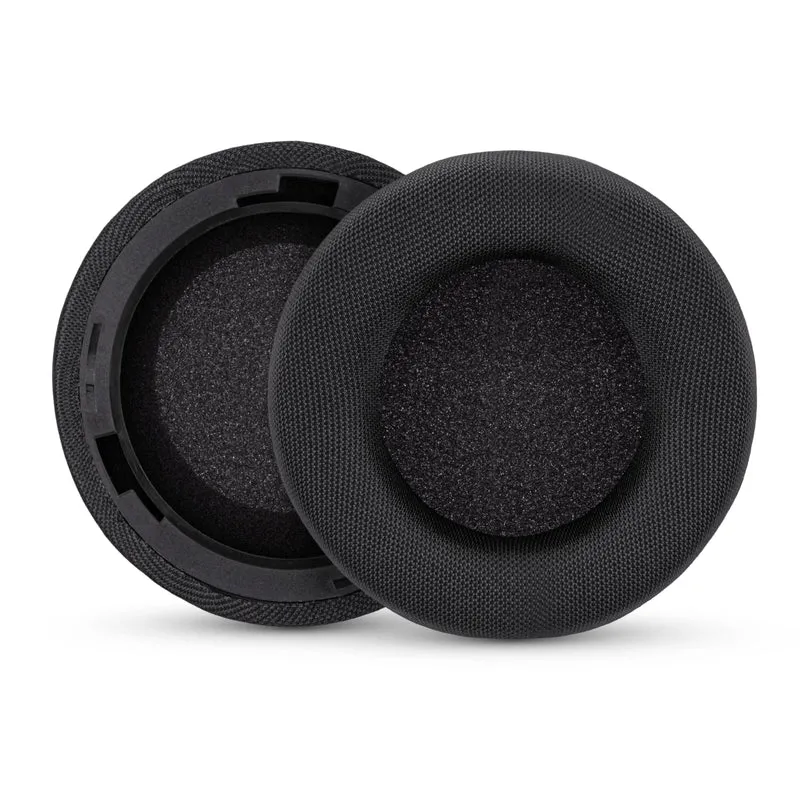 Coussinets d'oreille en tissu mesh pour casque filaire Corsair Virtuoso PRO, tissu mesh respirant et mousse à mémoire de forme douce