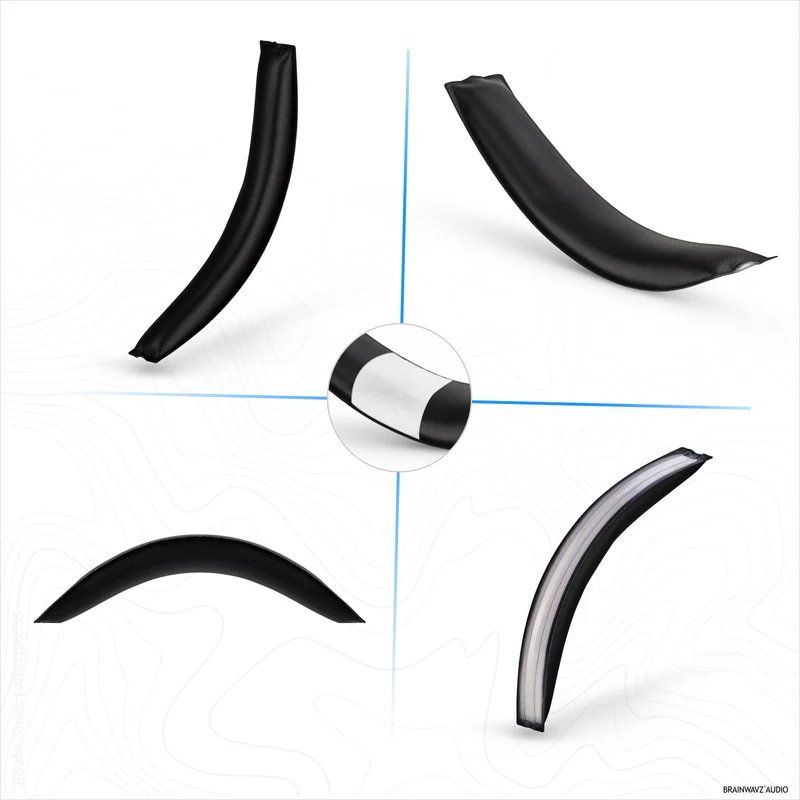 Arceau de remplacement en cuir PU pour casque SENNHEISER HD700 - Coussinet supérieur pour casque - Installation facile, confort et maintien retrouvés