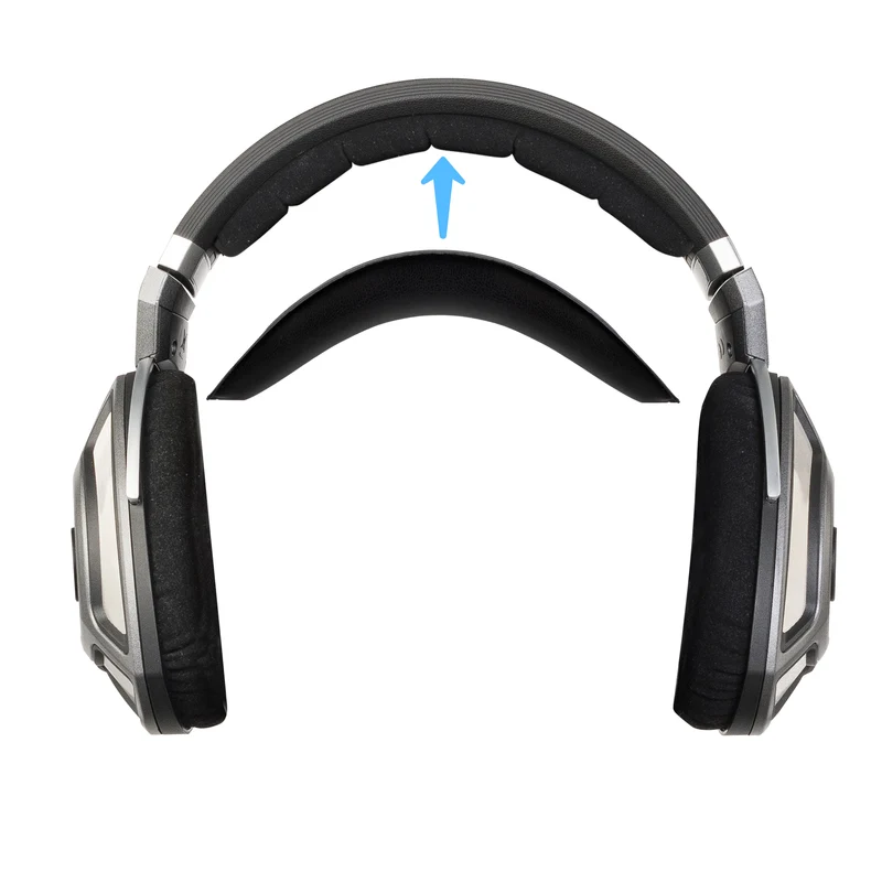 Arceau de remplacement en cuir PU pour casque SENNHEISER HD700 - Coussinet supérieur pour casque - Installation facile, confort et maintien retrouvés