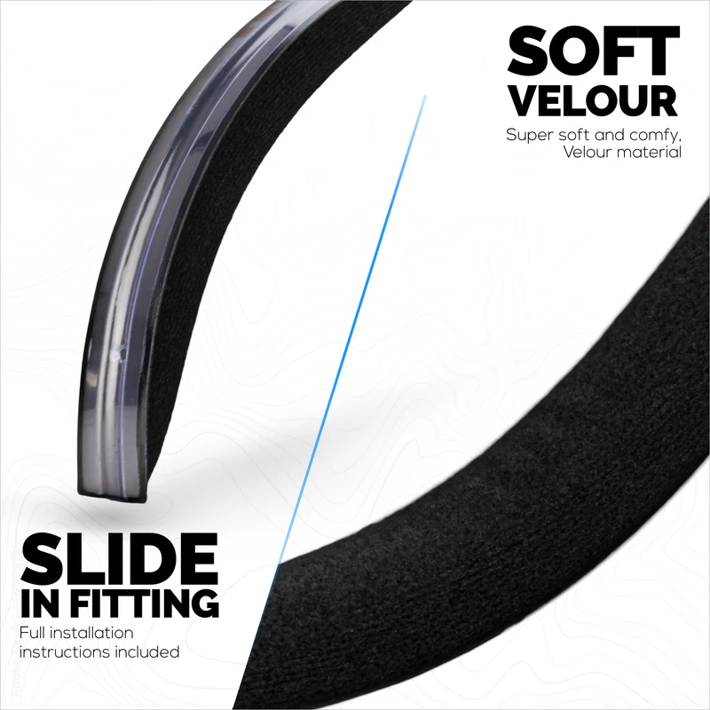 Bandeau de rechange en velours doux pour casque SENNHEISER HD700 - Coussinet supérieur pour casque - Installation facile, confort et maintien retrouvés