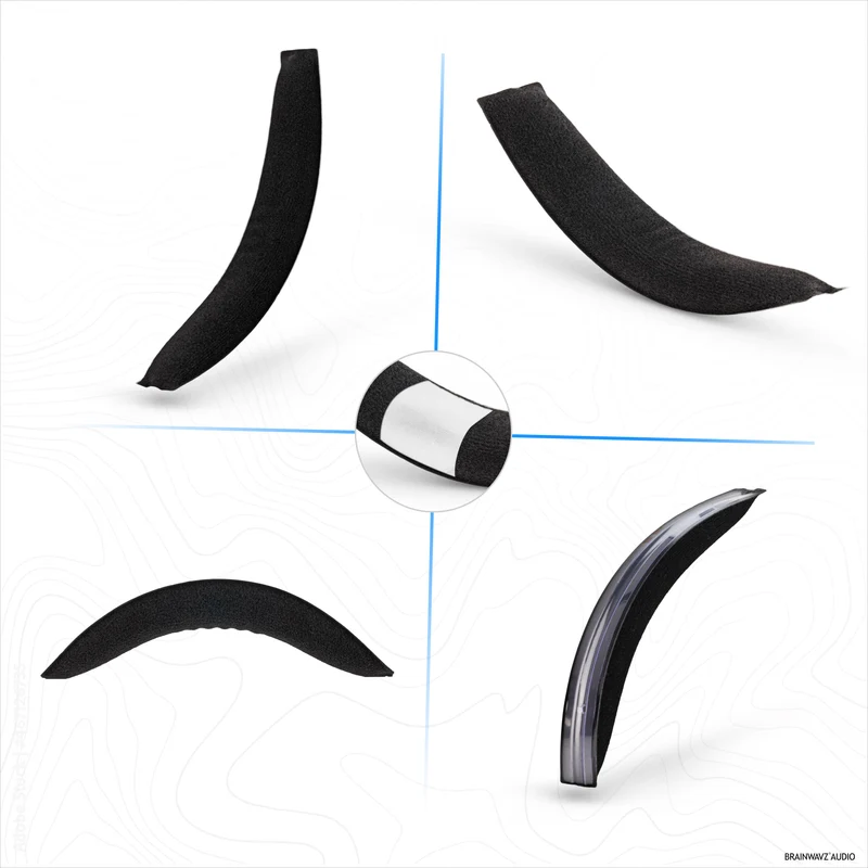 Bandeau de rechange en velours doux pour casque SENNHEISER HD700 - Coussinet supérieur pour casque - Installation facile, confort et maintien retrouvés