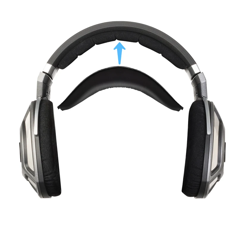 Arceau de rechange en cuir souple pour casque SENNHEISER HD700 - Coussinet supérieur pour casque - Installation facile, confort et maintien retrouvés