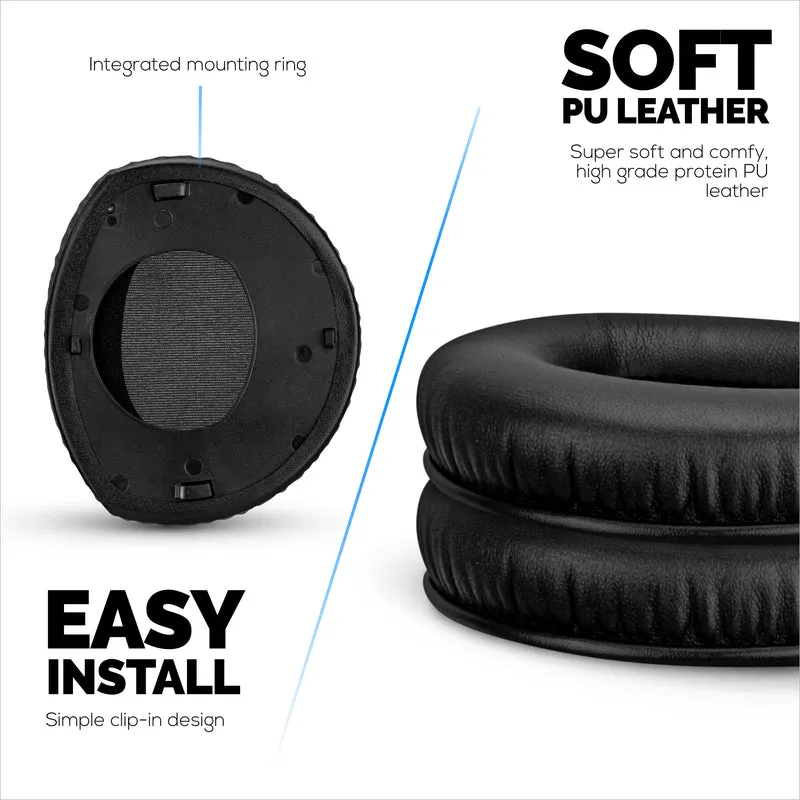 Oreillettes de remplacement pour écouteurs Sennheiser RS160, RS170, RS180, HDR160, HDR170 et HDR180