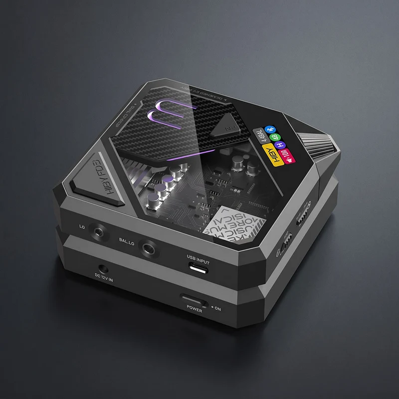 Hiby FD3 II - Mini Desktop DAC/Amp und Gaming-Soundkarte