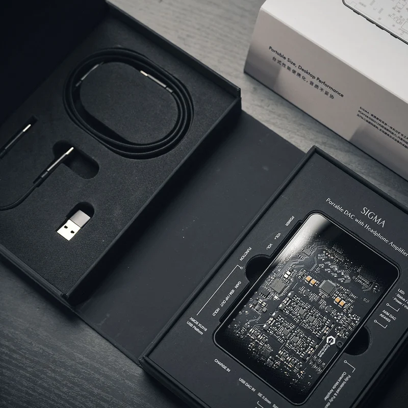 Questyle SIGMA Tragbarer DAC und Kopfhörerverstärker