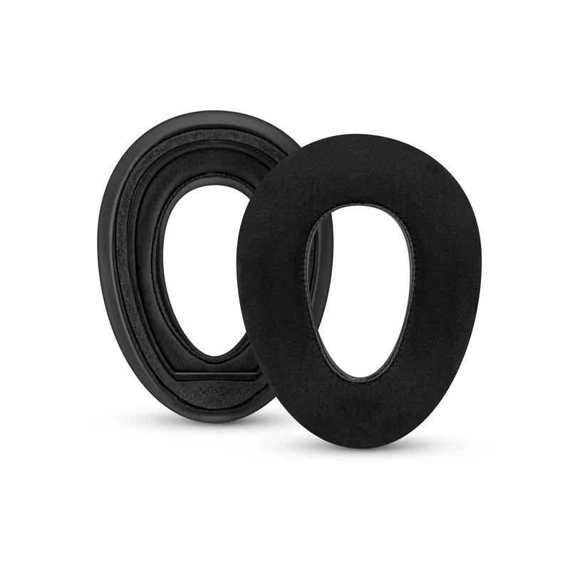 Coussinets hybrides pour casques Sennheiser PXC480, PXC550, PXC 550-II, MB660 UC et MB 660 MC. Coussinets gaming en gel rafraîchissant et mousse à mémoire de forme épaisse.
