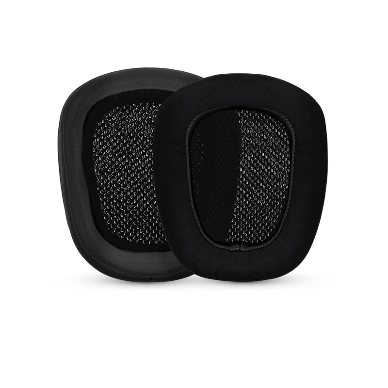 Coussinets d'oreille hybrides pour casques Logitech G933, G35, G930, G933S, G935, G633, G633S, G635, G533, G430, G431, G432, G433 et autres. Coussinets gaming en gel rafraîchissant.