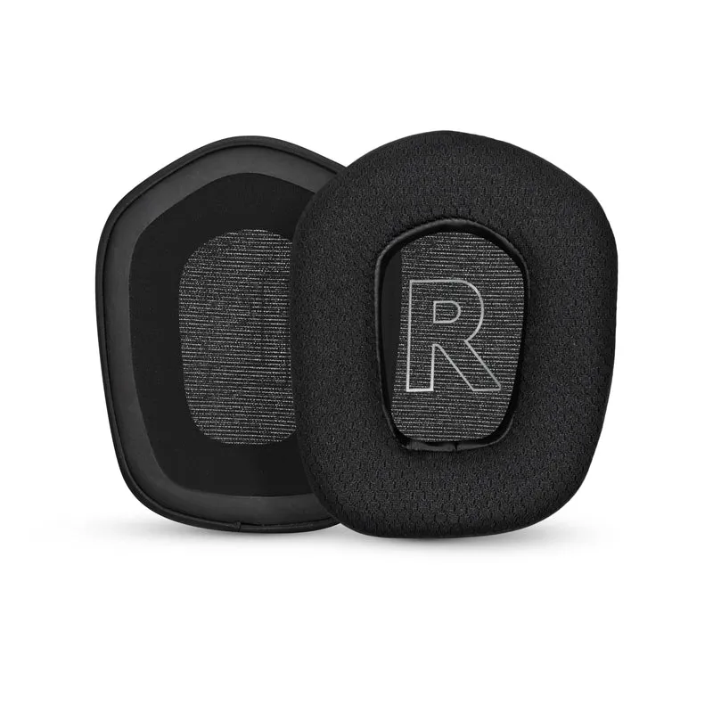 Coussinets d'oreille hybrides pour casques Logitech G733, G335 et G535 : gel rafraîchissant, tissu ultra-doux et mousse à mémoire de forme plus épaisse.