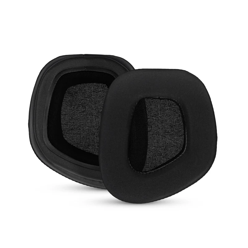Coussinets d'oreille hybrides pour casques Corsair Void RGB Elite Wireless, RGB Elite USB et Elite Surround : gel rafraîchissant, tissu ultra-doux et mousse à mémoire de forme plus épaisse.