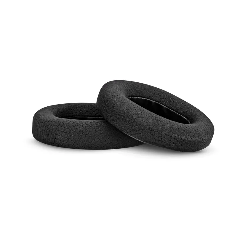 Coussinets d'oreille en tissu pour casques Steelseries Arctis Nova Series 1/P/X, 3, 5/P/X, 7/P/X, PRO et PRO pour Xbox, en maille respirante et mousse à mémoire de forme haute densité.