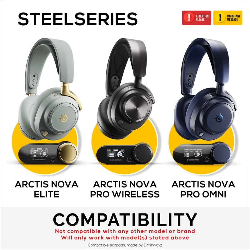 Support de bureau et support pour manette de jeu SteelSeries Arctis Nova Pro Wireless, Nova Pro Omni et station de base Nova Elite