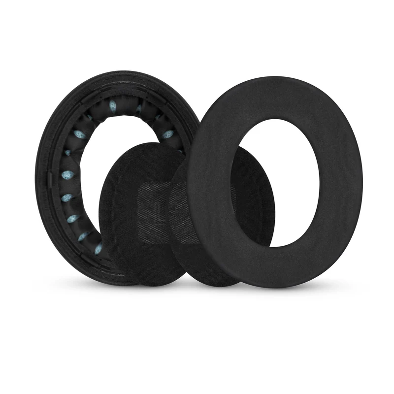 Coussinets d'oreille hybrides pour casques sans fil BOSE QC Ultra Gen 1 et Gen 2. Coussinets gaming en gel rafraîchissant avec tissu ultra-doux et mousse à mémoire de forme épaisse.