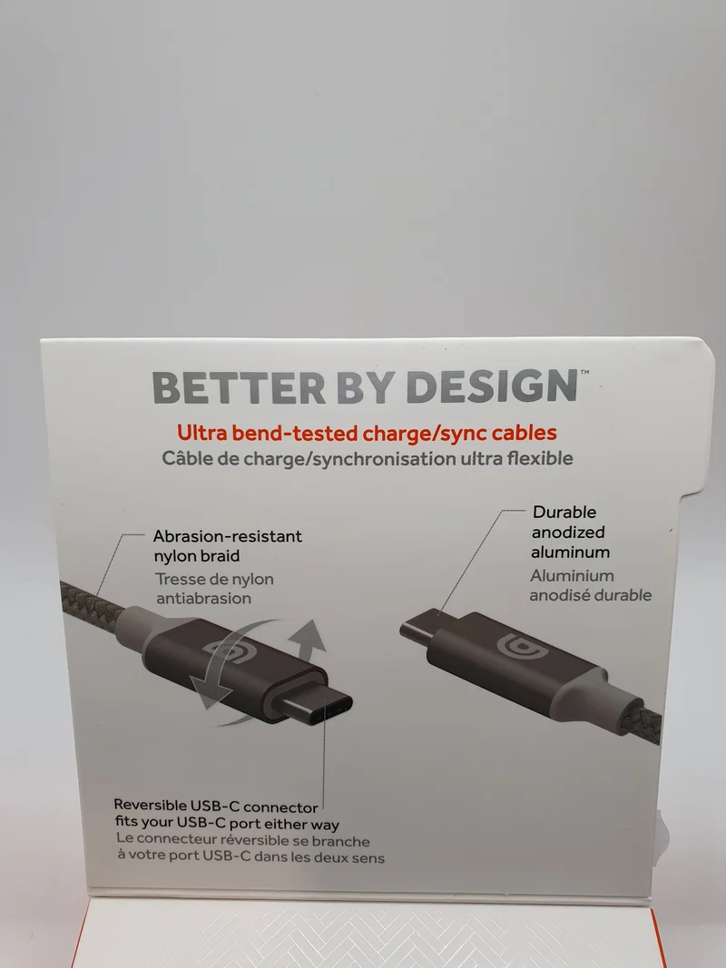 Griffin Type C To Type C Cable 1.8M Reversible Braided
