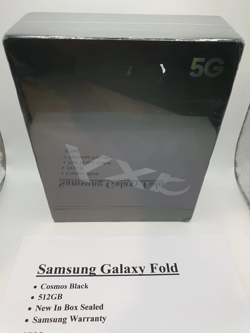 Samsung Galaxy Fold Cosmos Black 512GB 5G Samsung Warranty