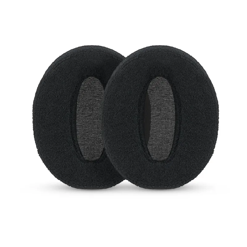 Coussinets d'oreille de rechange en velours pour casques Sennheiser HD4.50BT, HD4.50BTNC, HD450BT, HD4.50SE, HD4.40BT, HD4.30G, HD4.20S, HD458BT, HD450, HD400S et HD350BT. Velours doux et à mémoire de forme.